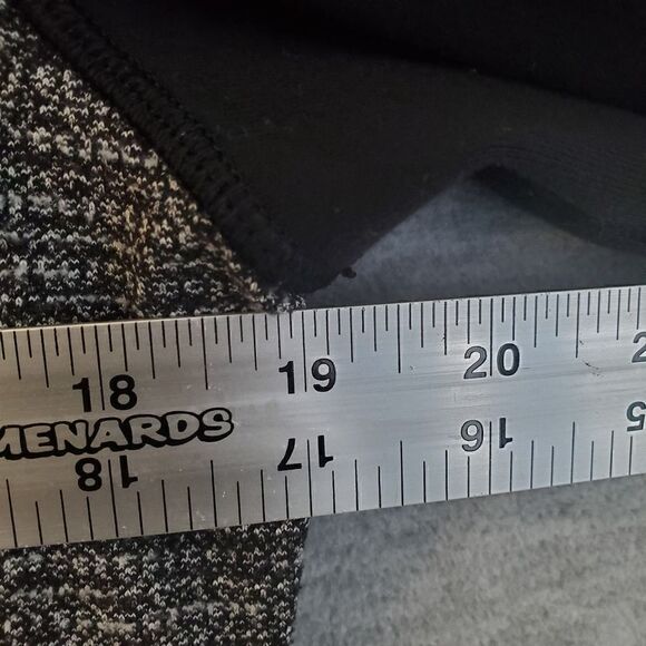 Lululemon Jacket Womens Medium Gray Black Active Yoga Two Tone Full Zip - Picture 7 of 11